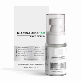 10% Niacinamide | Dark Spot Correcting Serum | Serum for Acne and Dark Spots | Acne Spot Corrector | Even Skintone | Oil Control | For All Skin Types | 30ml