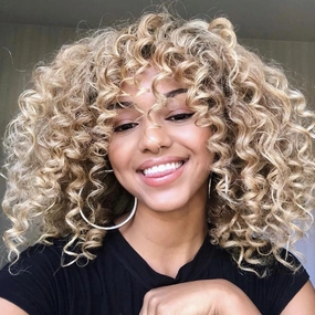 14 Inch Pre Looped Crochet Hair for Black Women Girls&Kids-8 Packs Gogo Curl/Beach Curl/Ocean/Water/Deep Wave Synthetic Hair Tangle-Free Full&Natural Look Long-Lasting for Daily Wear(27/613)