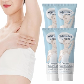 1/2/3PCS Melanin-Reducing Whitening Cream, Body Care Brightening Cream, 10 Seconds Instant Whitening Cream, Body Peeling Advanced Whitening Cream (4PCS)