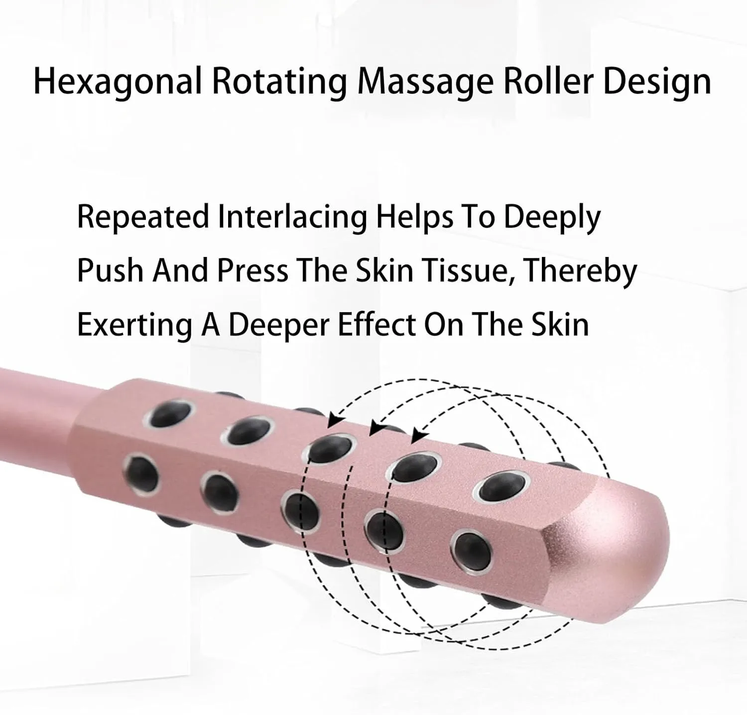 2025 New Elarique Glow Sculpting - Beauty Roller, Uplift Facial Massaging Beauty Tool, Facelift Pro Roller, Massage Face Tool, Cooling & Sculpting, for Skincare (Red)
