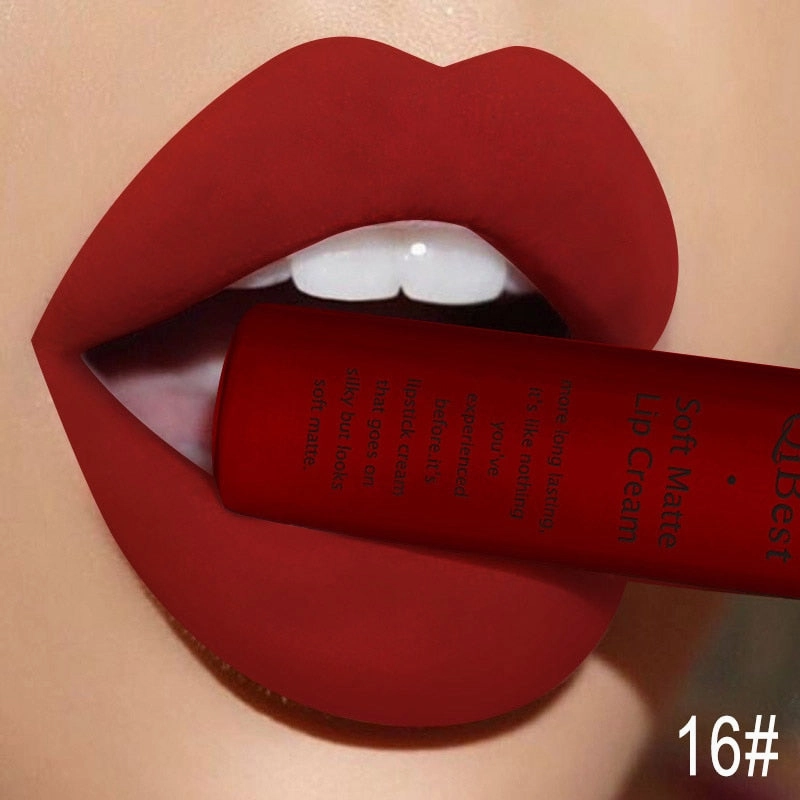 34 Colors Liquid Waterproof Drag Queen Matte Lipstick