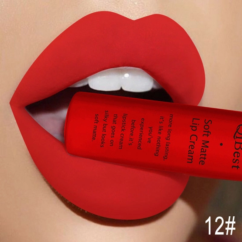 34 Colors Liquid Waterproof Drag Queen Matte Lipstick