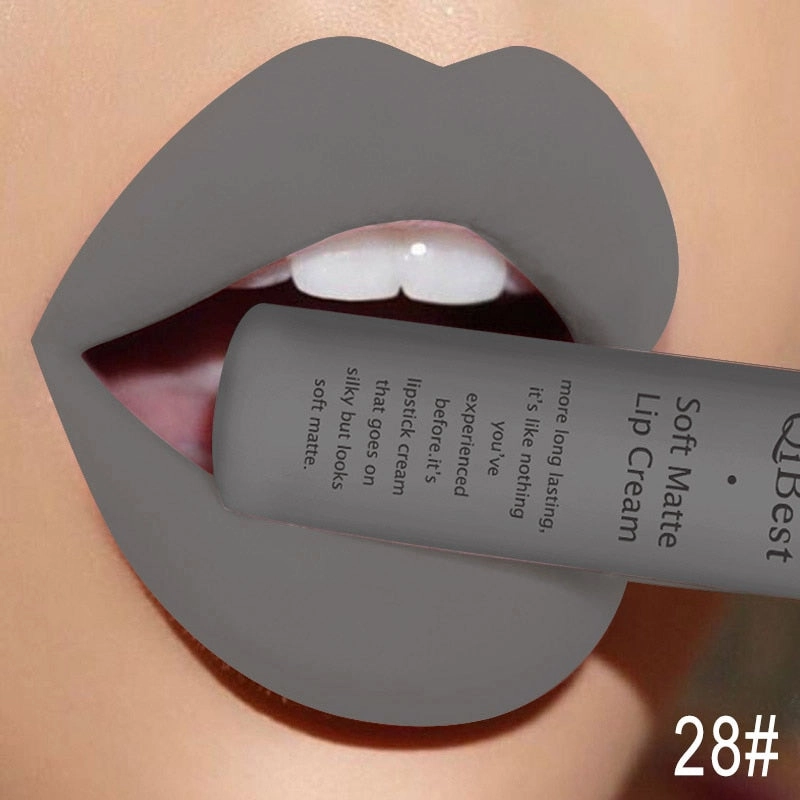 34 Colors Liquid Waterproof Drag Queen Matte Lipstick