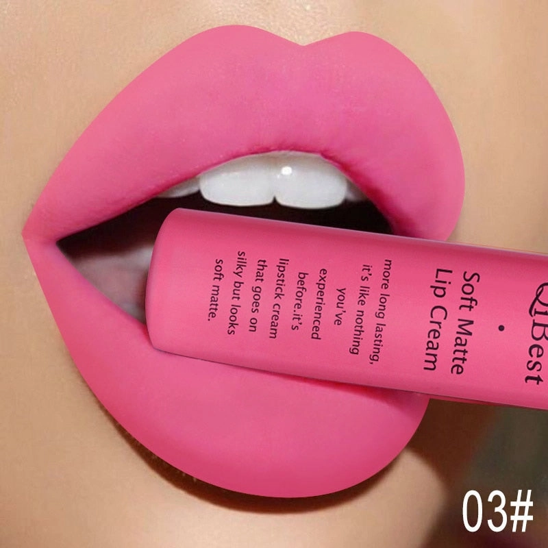34 Colors Liquid Waterproof Drag Queen Matte Lipstick