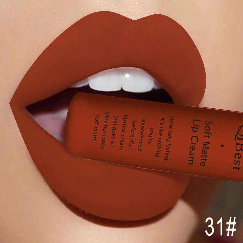 34 Colors Liquid Waterproof Drag Queen Matte Lipstick