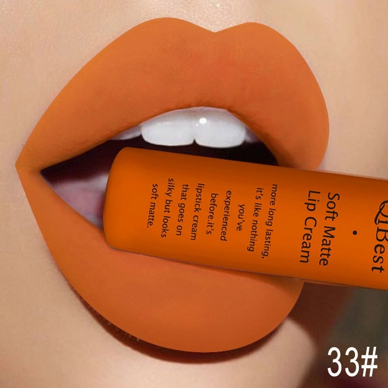 34 Colors Liquid Waterproof Drag Queen Matte Lipstick