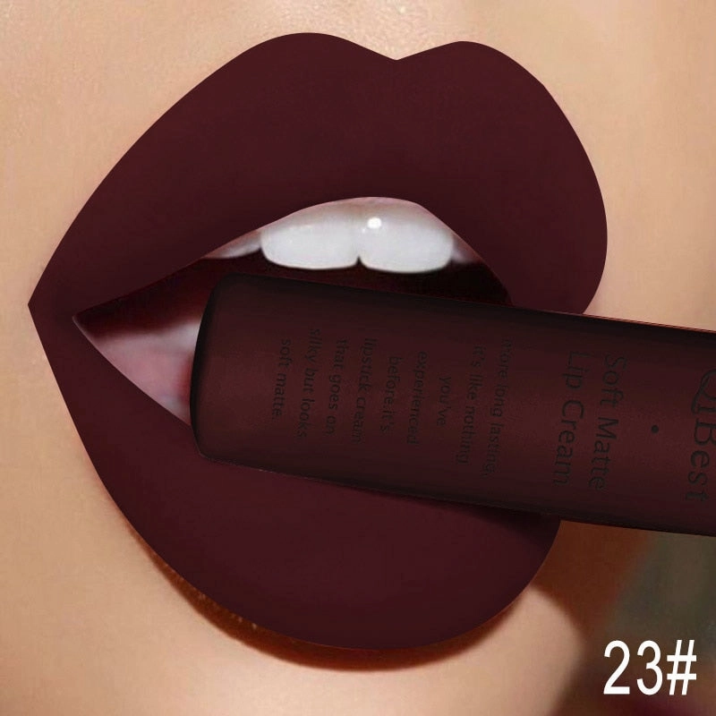 34 Colors Liquid Waterproof Drag Queen Matte Lipstick