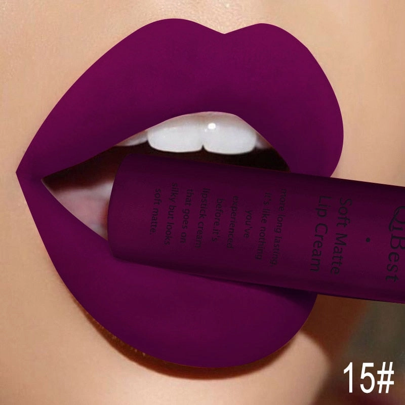 34 Colors Liquid Waterproof Drag Queen Matte Lipstick