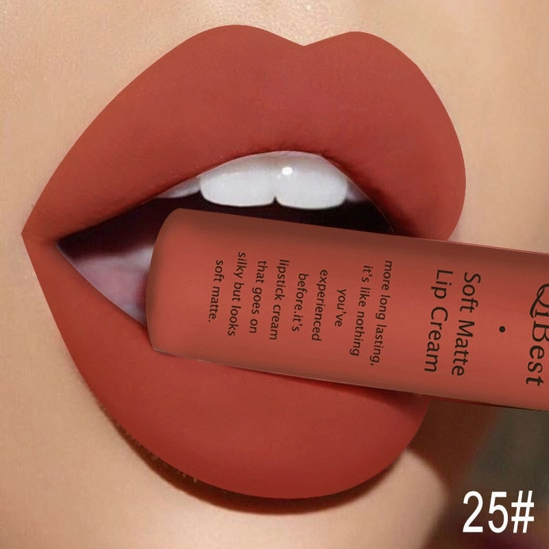 34 Colors Liquid Waterproof Drag Queen Matte Lipstick