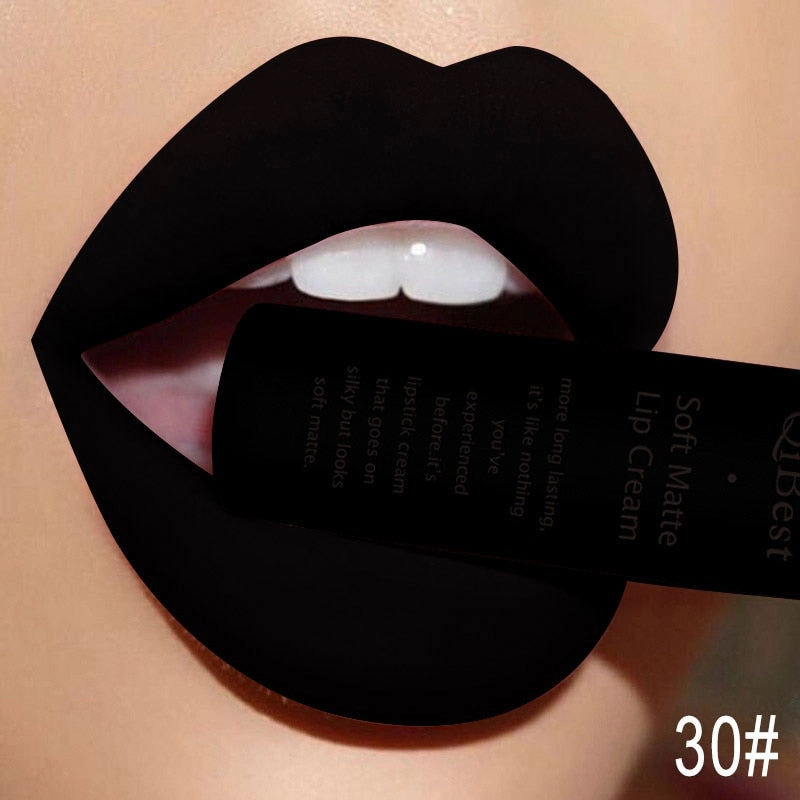 34 Colors Liquid Waterproof Drag Queen Matte Lipstick