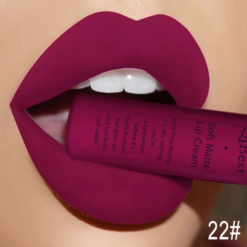 34 Colors Liquid Waterproof Drag Queen Matte Lipstick