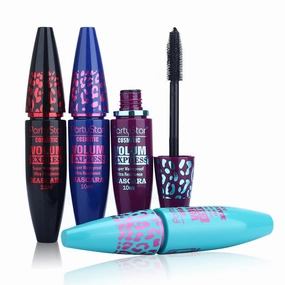 6pcs/lot Wholesale 6 Colors Professional Makeup New Lengthening Mascara Cosmetics Eyelash Extension Volume Express Waterproof