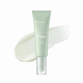 9 wishes Pine Treatment Cream 1.7 fl.oz | Tightening Cream Pores with Pine Needle Extract, Niacinamide | Improves Dead Skin Cells, Soothing, 7-Layer Improvement Effect, Korean Skincare