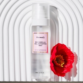 [DermaFi] Red Camellia Cell Activating Mist Facial Toner Spray (3.38 fl oz/100ml)