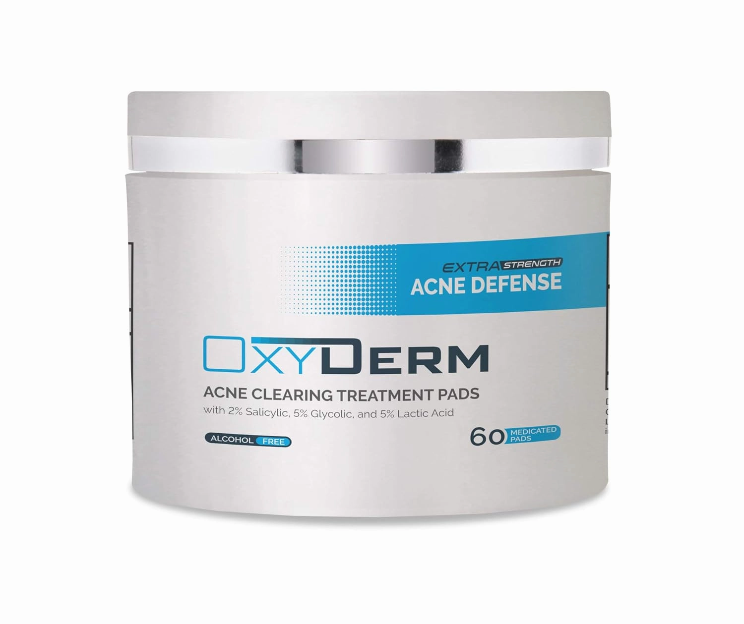 Acne Clearing Treatment Pads- Eliminates Pimple, Whitehead, blackhead, & Cystic Breakouts. Clear Clogged Pores, Oily Skin, Blemish, Dark Spots & Improve Skin Texture. 60 count