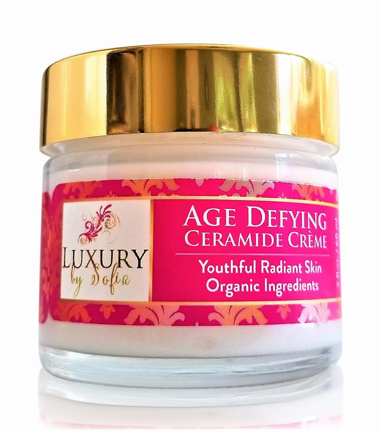 Age Defying Ceramide Cream to Boost COLLAGEN | Restore Skin’s Elasticity &Strength | Exfoliates, Brighten & Hydrates Skin | Organic & Natural Ingredients