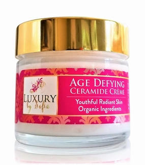 Age Defying Ceramide Cream to Boost COLLAGEN | Restore Skin’s Elasticity &Strength | Exfoliates, Brighten & Hydrates Skin | Organic & Natural Ingredients