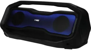 Altec Lansing Rockbox XL 2.0 Portable Bluetooth Wireless Speakers with Led Lights, IP67 Waterproof and Durable for Outdoor, 20 Hours Battery with App Control (Renewed)