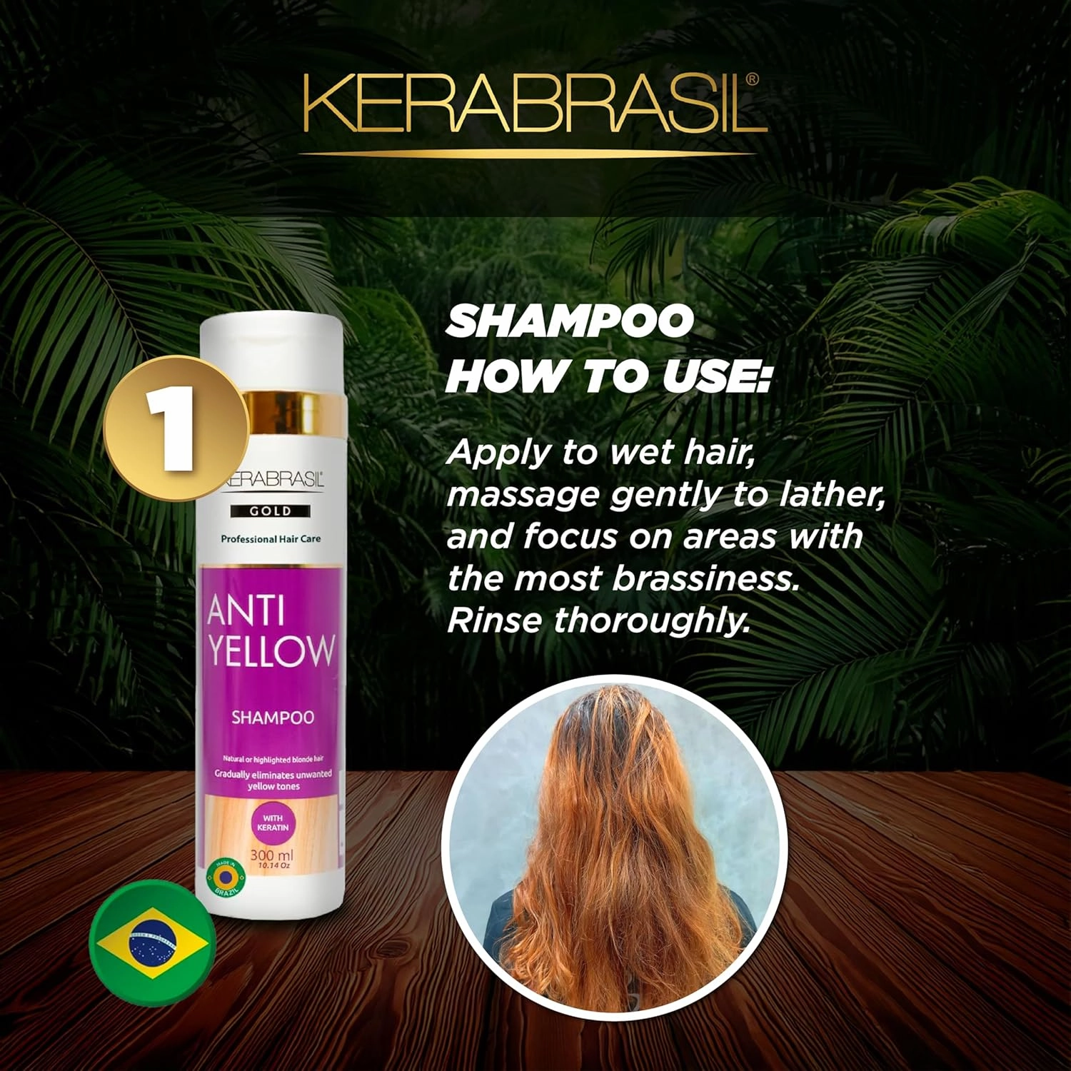 Antiyellow | Neutralizes Brassiness, Enhances Blonde Tones | Pearlized Radiance for Cool, Bright Blonde | Deep Hydration Formula | Perfect for Natural & Color-Treated Hair (Kit)