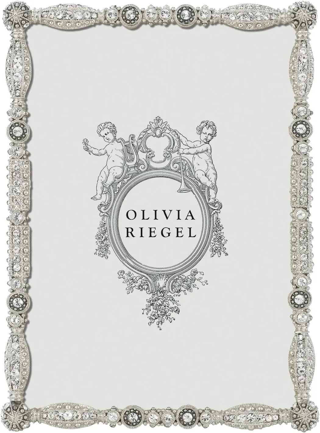 ASBURY Austrian Swarovski Crystal 5x7 frame by Olivia Riegel - 5x7