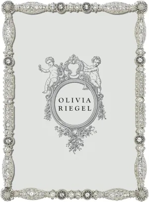 ASBURY Austrian Swarovski Crystal 5x7 frame by Olivia Riegel - 5x7