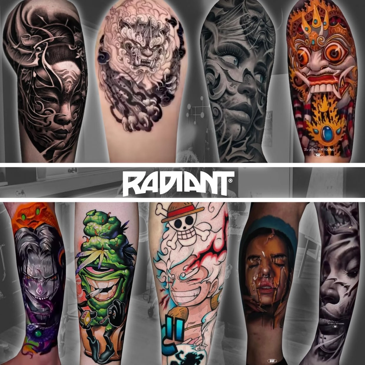 Authentic Radiant Colors U Pick Tattoo Ink Made in USA (1 OZ, Super White)