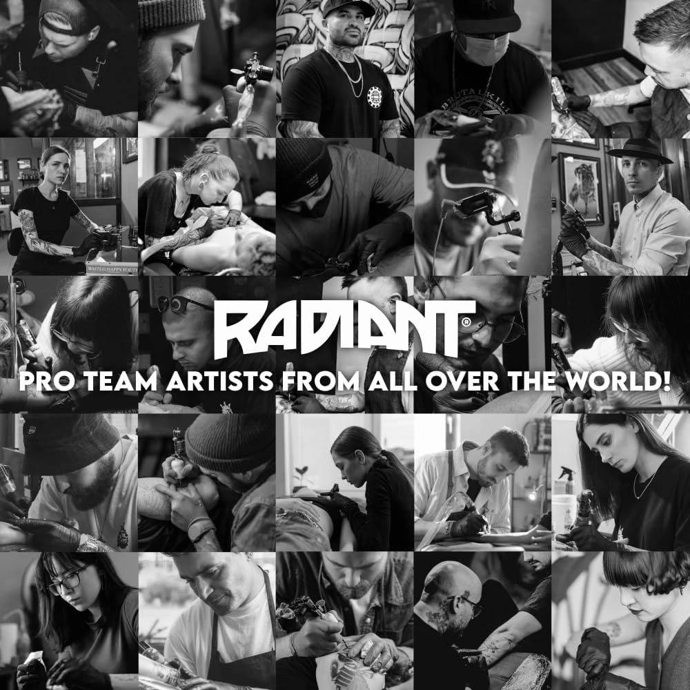 Authentic Radiant Colors U Pick Tattoo Ink Made in USA (1 OZ, Super White)