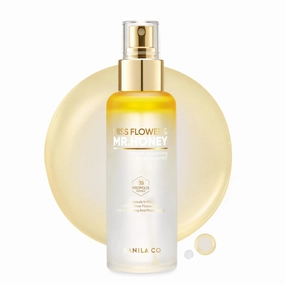 BANILA CO Miss Flower & Mr Honey Propolis Ampoule Mist | Nourishing Skin Double Layer & Moisturizing Makeup Fixer Setting Spray | Hydration Boost, Radiant Glow Serum (99ml / 3.34 fl oz)