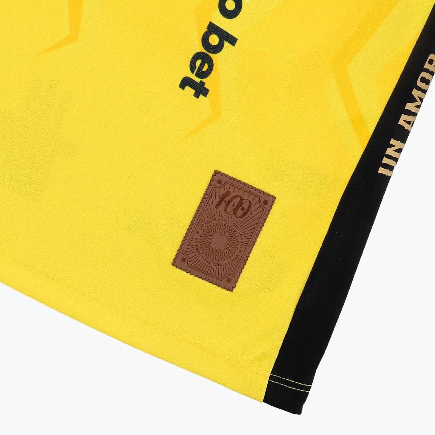 Barcelona Sporting Club 2025 Centennial Soccer Jersey, Official Yellow Home Kit, Limited Edition Men's