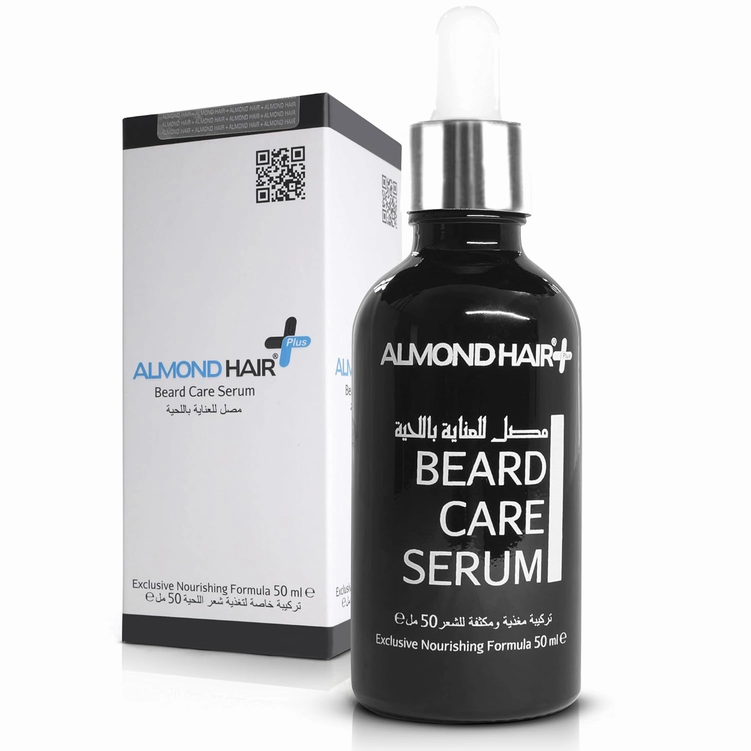 Beard Serum for Men – 50ml Professional Beard Growth Serum – Natural Beard Care Serum with Biotin for Hair Growth and Nourishment – Premium Beard Oil for Thicker, Fuller Beard (1 Pack)