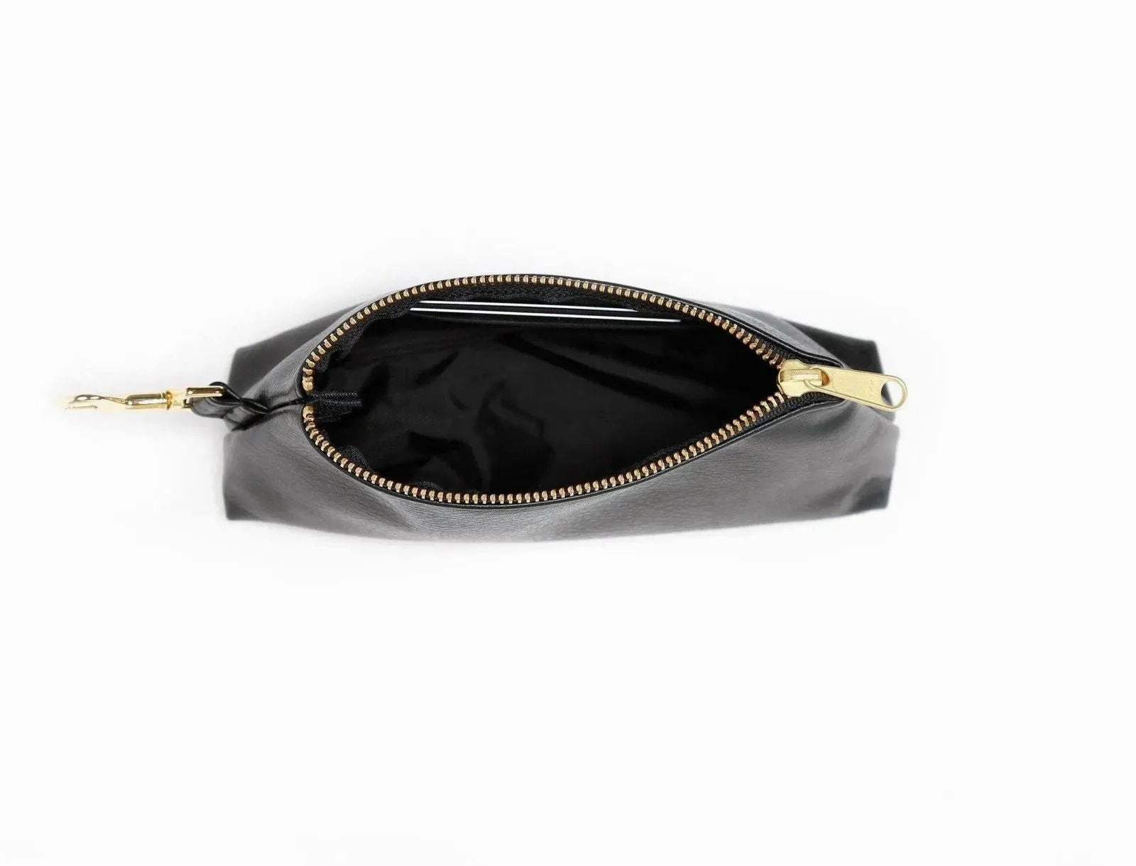 Beige Canvas 2-Piece Wristlet Set