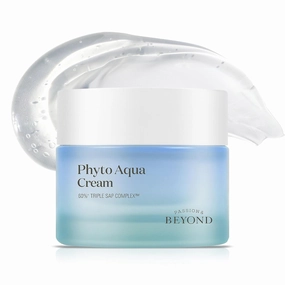 BEYOND Phyto Aqua Face Cream (1.7fl oz) - Vegan Formula Korean Skin Care for 100 Hours of Hydration & Skin Barrier. Hyaluronic Acid, Tree Sap Complex