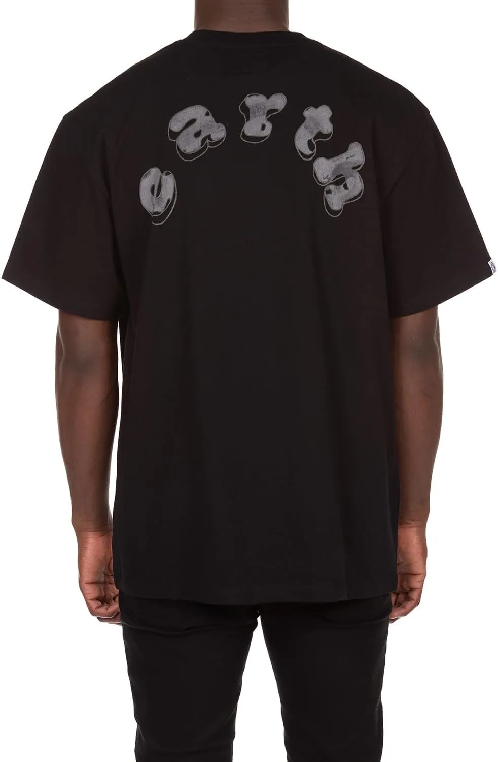 Billionaire Boys Club Clothing Men Knit Tee BBC Witness Screen Printed Short Sleeve Crew Neck Oversized FIT T Shirt