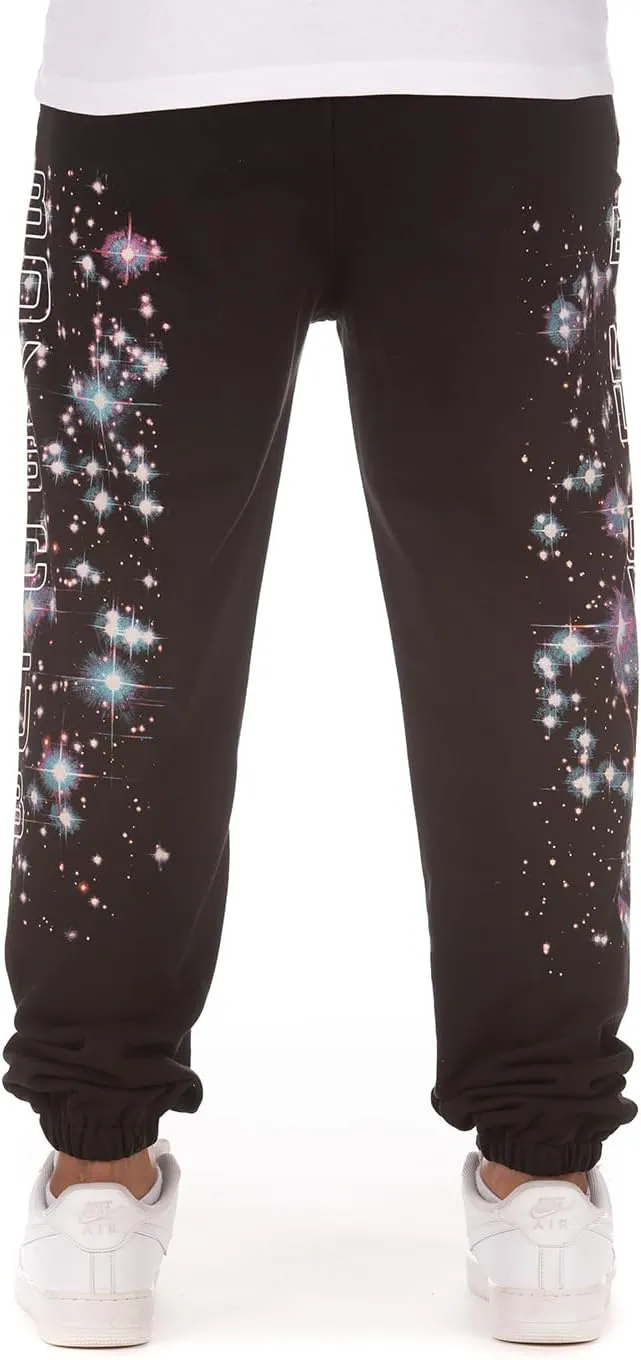Billionaire Boys Club Clothing Men Sweatpants BB Milky Way Sweats Closed Bottom Jogger Pants