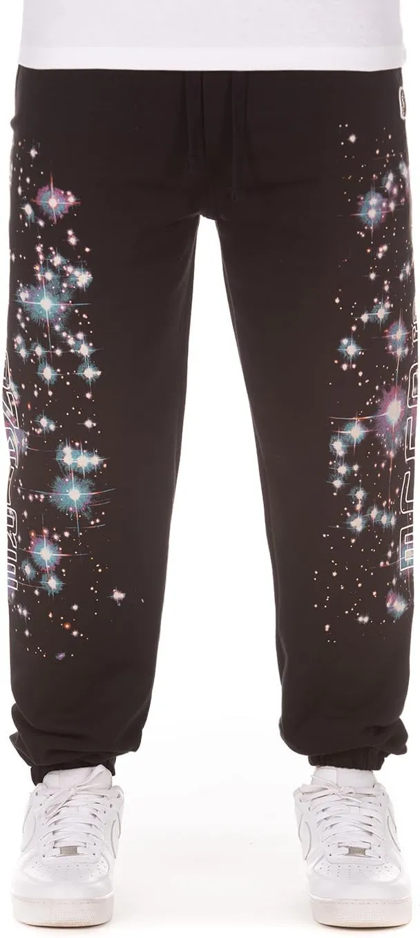 Billionaire Boys Club Clothing Men Sweatpants BB Milky Way Sweats Closed Bottom Jogger Pants
