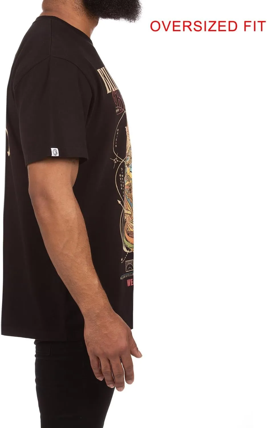 Billionaire Boys Club Clothing Men T-Shirt BB Galielo Short Sleeve Knit Oversized