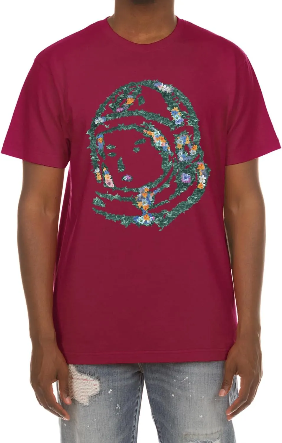 Billionaire Boys Club Clothing Mens T-Shirt Short Sleeve BBC Helmet Logo