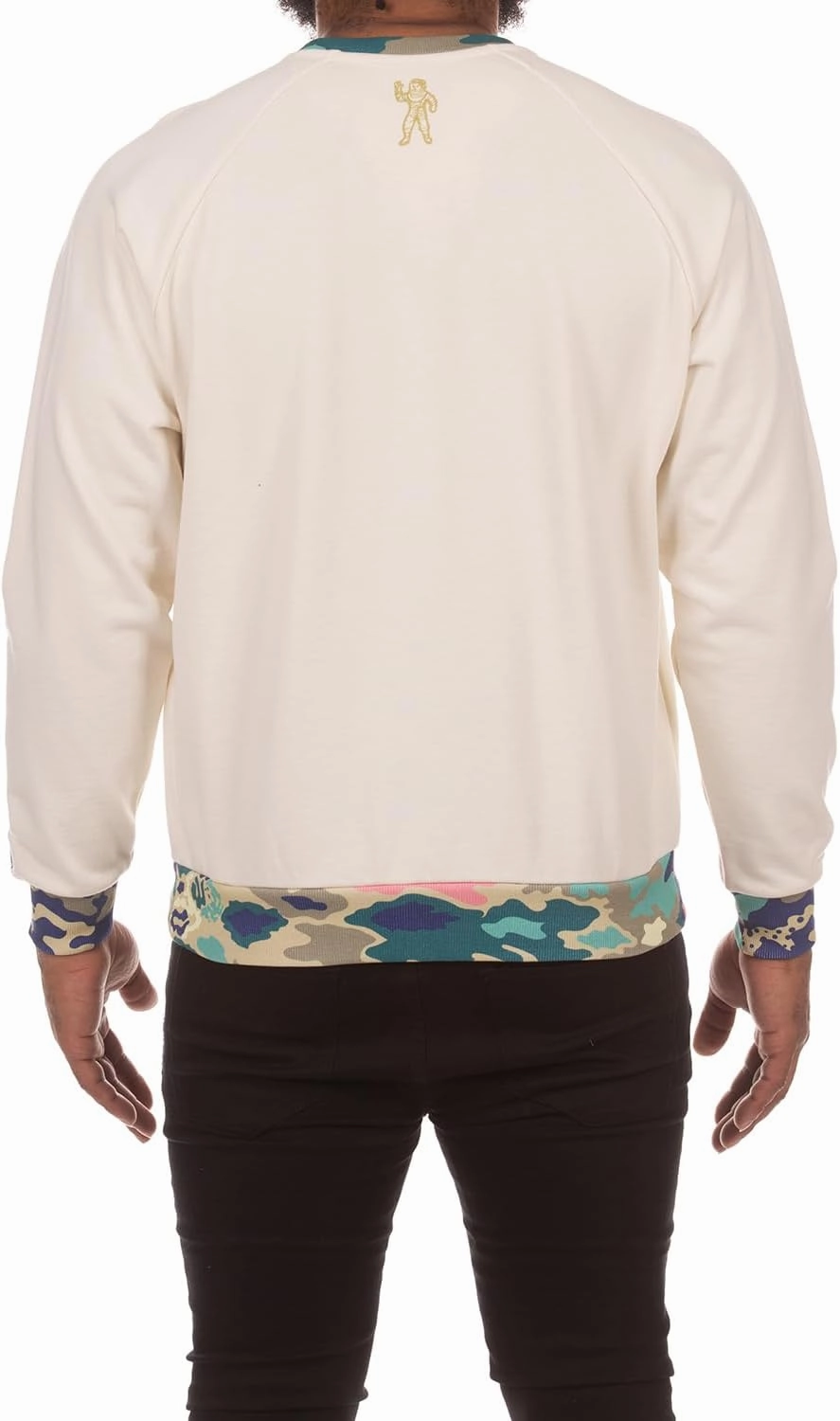Billionaire Boys Club Clothing Men Knit Tee BB Formation Oversized Long Sleeve Crew Neck T-Shirt