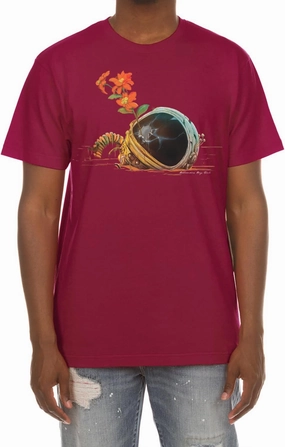 Billionaire Boys Club Clothing Men T-Shirt BBC New Life Short Sleeve T Shirt