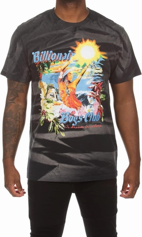 Billionaire Boys Club Clothing Men T-Shirts Short Sleeve Island Dreams Knit