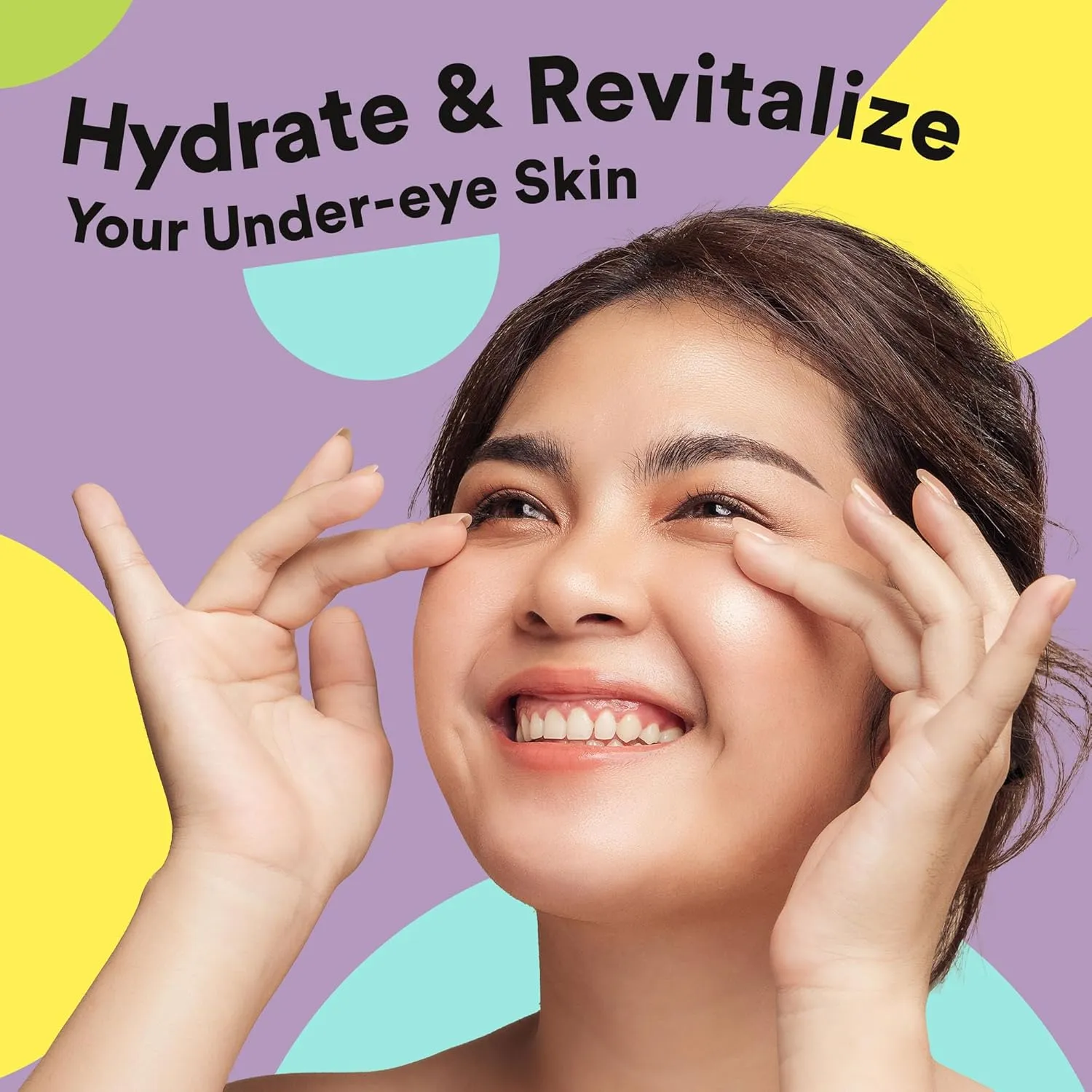 BLAQ Award Winning Under Eye Patches for Dark Circles and Puffiness, Under Eye Mask with Red Algae and Activated Charcoal, Vegan and Cruelty-Free Under Eye Masks, 15-Pack, Hyaluronic Acid Bright Eyes