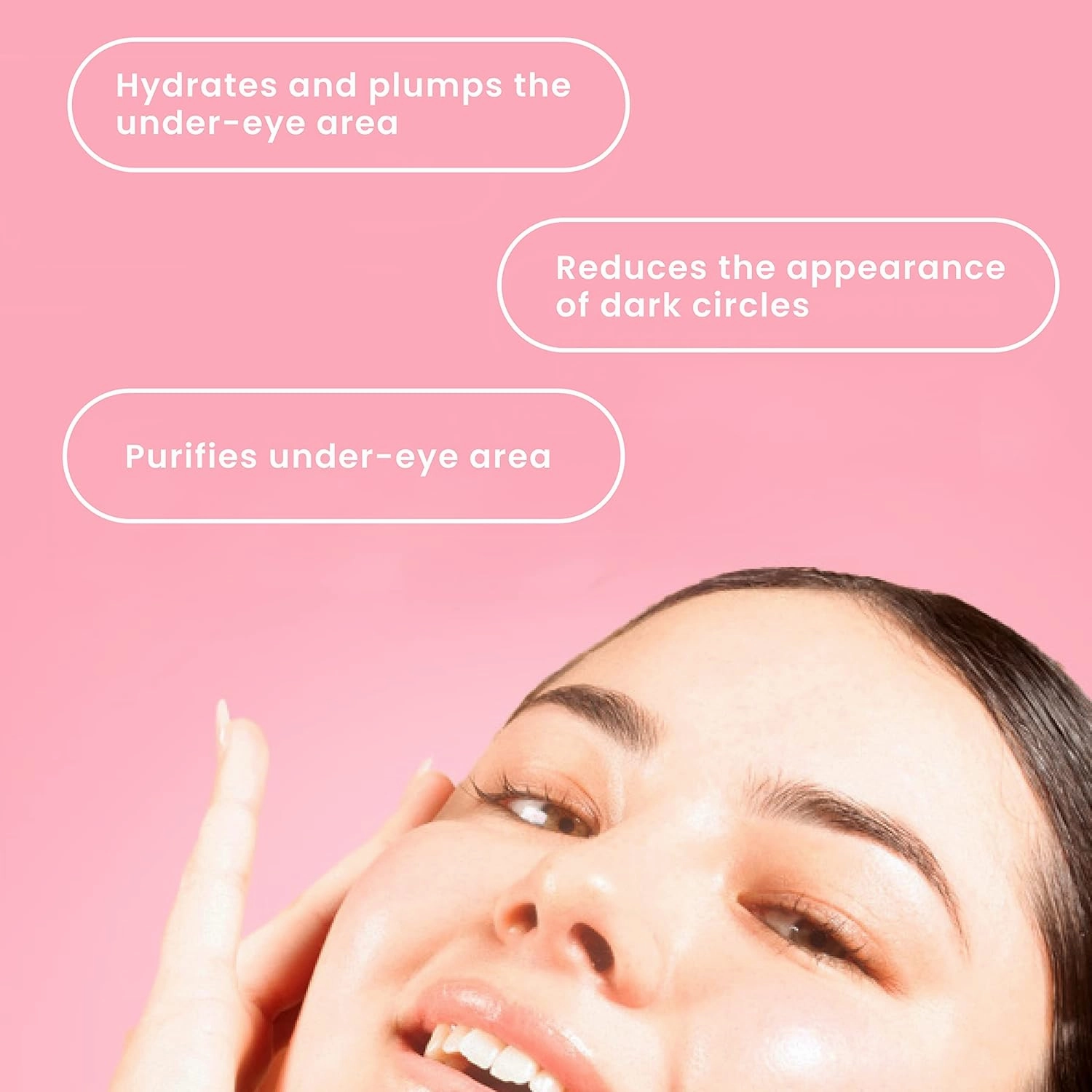BLAQ Award Winning Bright Eyes Patches for Dark Circles and Puffiness, with Red Algae, Hyaluronic Acid and Activated Charcoal. Vegan and Cruelty-Free, 30-Pack.