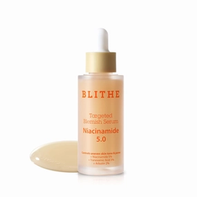 BLITHE Niacinamide 5%   Tranexamic Acid 3% Serum, Dark Spot Corrector - Vitamin B3 Niacinamide for Face, Skin Soothing Cica & Allantoin, Arbutin & Tranexamic Acid, 1oz