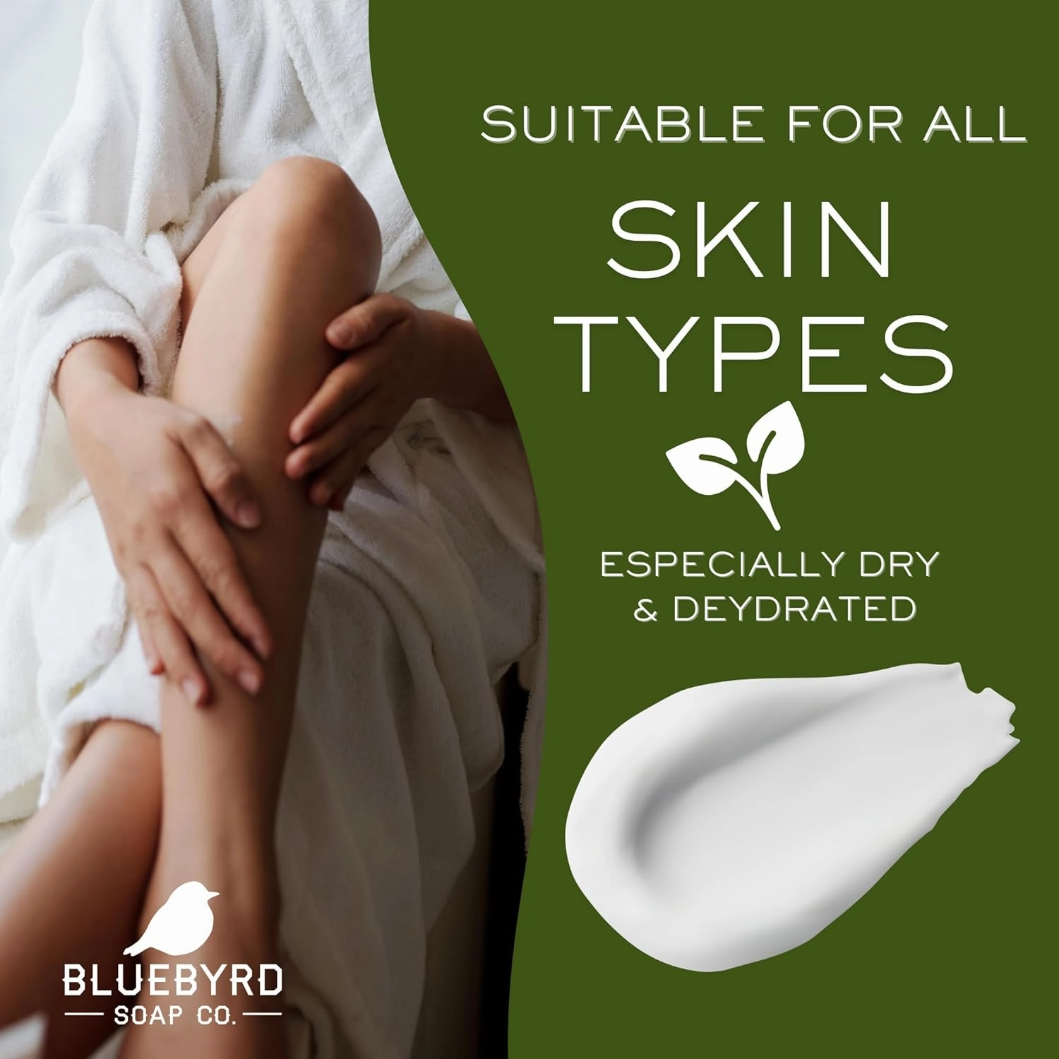 BLUEBYRD Citrus Glowwhip Body Butter | Whipped Body Cream - Indulgent Moisture for Glowing, Radiant Skin | Moisturizing 8oz Jar (Citrus Grove)