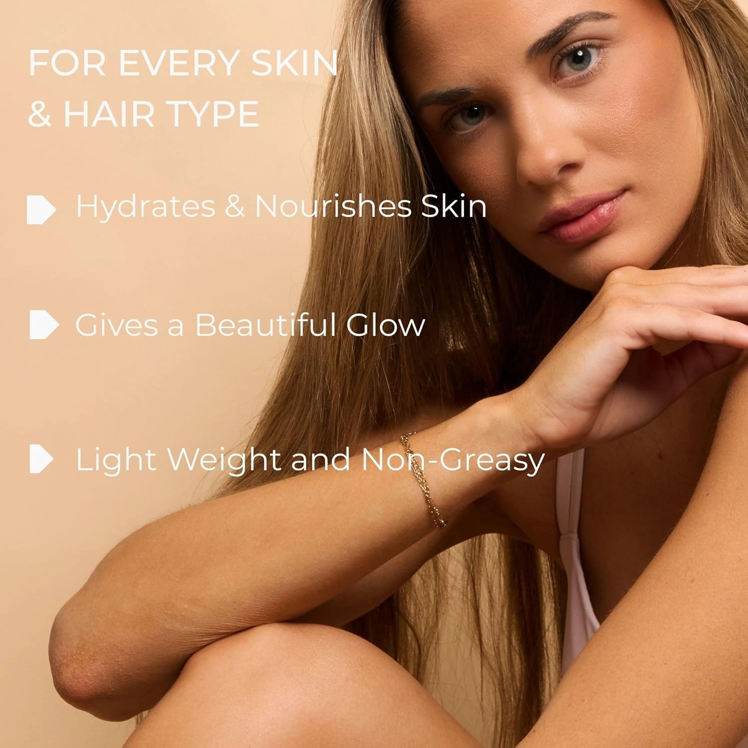 Body & Hair Shimmer Oil | Pool Boy Coconut Vanilla Scent Lightweight Oil for Luxurious Radiant Glow and Hydration for Body & Hair 3.4oz, Coconut, Praline, Sandalwood, Vanilla