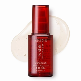 Bonyongo Red Ginseng Vinegar Essence– Revitalizing & Intensive Nourishing for All Skin Types - Hydrated and Glowing Skin with Fermented Red Ginseng - Korean Skincare, 1.5 fl.oz.