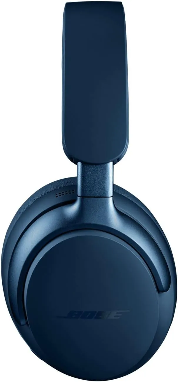Bose QuietComfort Ultra Bluetooth Headphones, Wireless Headphones with Spatial Audio, Over Ear Noise Cancelling with Mic, Up to 24 Hours of Playtime, Lunar Blue - Limited Edition Color