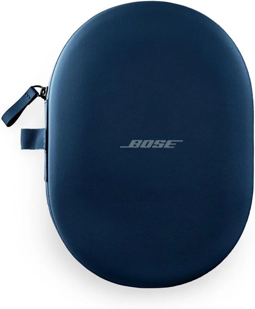 Bose QuietComfort Ultra Wireless Noise Cancelling Headphones with Spatial Audio, Over-The-Ear Headphones with Mic, Up to 24 Hours of Battery Life (Luner Blue)