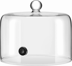 Breville Commercial CSM018 Glass Cloche for Smoking Gun Pro CSM700, 7 Inch Diameter, Clear Glass