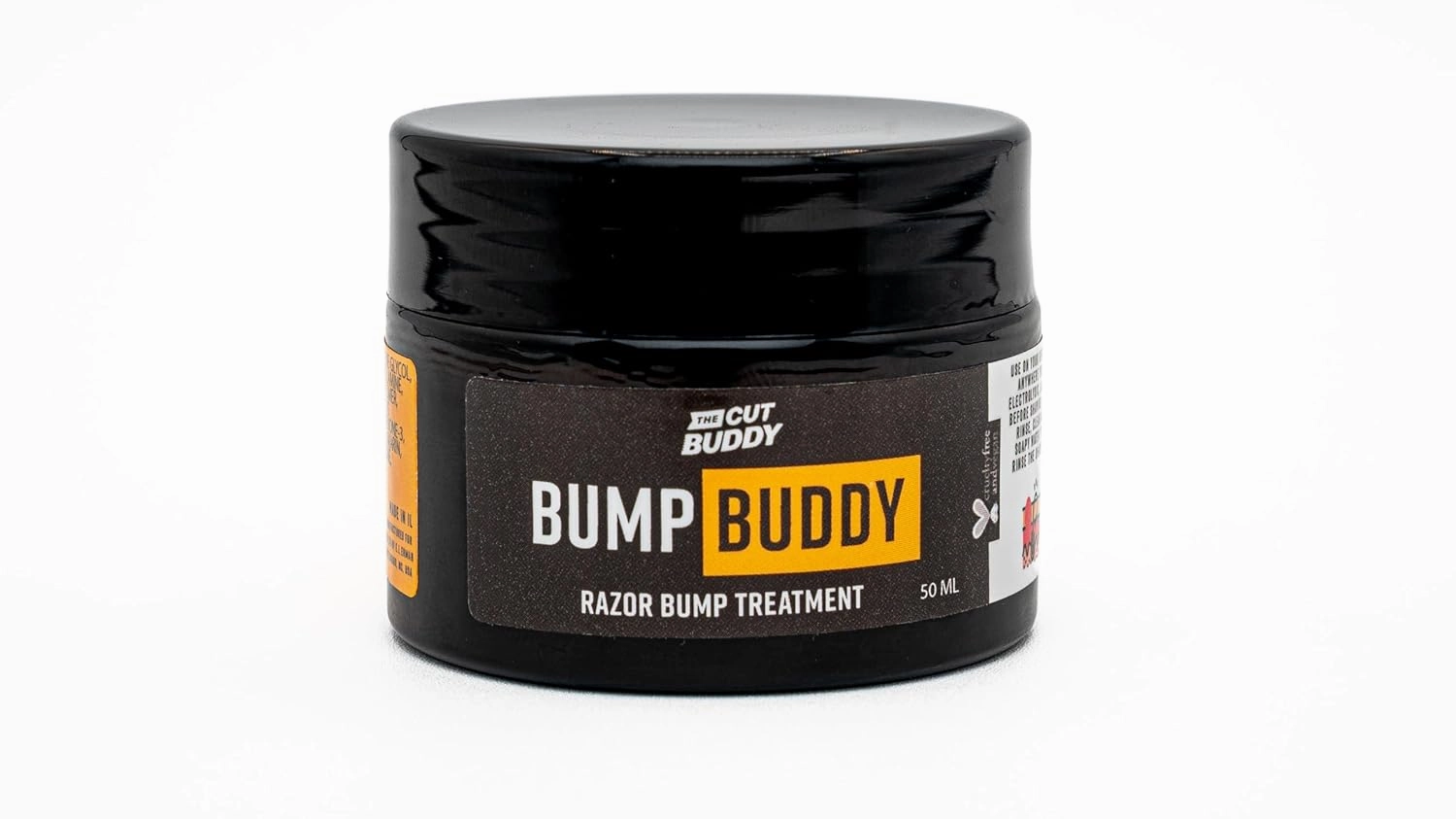 Bump Buddy After Shave Cream, Helps Reduce Razor Bumps & Discomfort Post-Shave for Head, Face, Neck, Underarms, Legs, Bikini Area, 50 ml